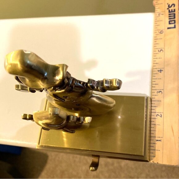 Snowman Stocking holder Christmas holiday snowman stocking hanger decoration - Picture 4 of 11